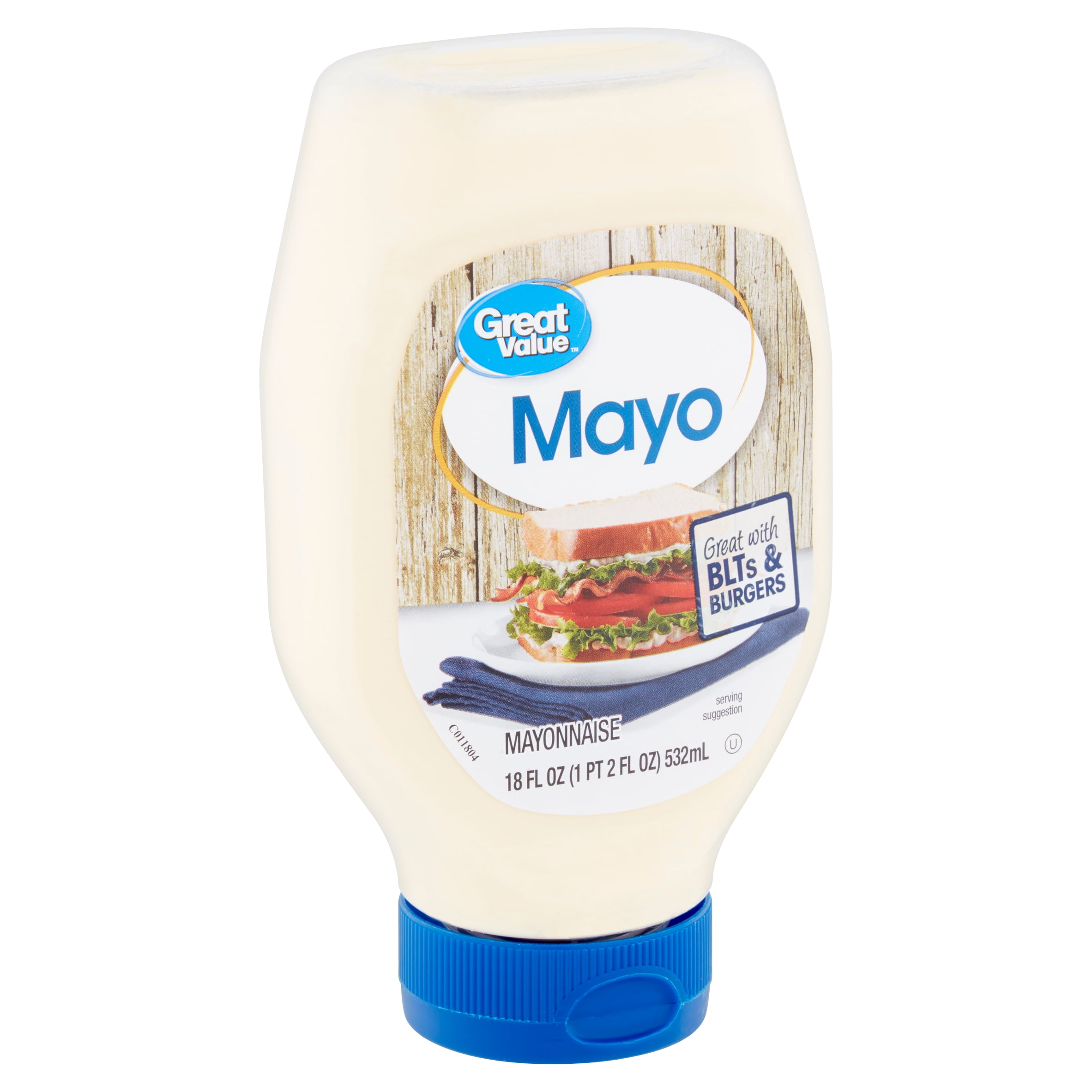 Great Value Mayo, 18 fl oz