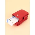 thumbnail image 2 of Leatherboss Cigarette Case with Zipper Wallet, Red, 2 of 8