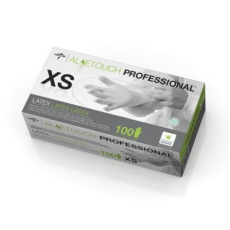 Aloetouch Powder-Free Latex Exam Gloves - MDS198153