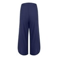 thumbnail image 4 of SIYUDAN Womens Pants Women'S Pants Casual NavyAdult Pants Comfy Work Pants Wide Leg Cargo Pants For Women With Pockets Fall Pants For Women 2025, 4 of 6