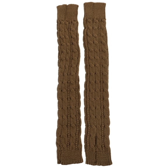 LEORX 1 Arm Warmers Long Fingerless Simple Design Warmth Retention Daily Use Men Women