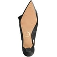 thumbnail image 6 of Journee Womens Paloma Sling Back Pointed Toe Kitten Heel Pumps, 6 of 9
