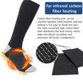 thumbnail image 2 of Minnieouse Winter Heated Socks Electric Rechargeable Temperature Comfortable Adjustable Stockings Camping Feet Warmer Riding Medias Numero 3, 2 of 6