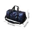 thumbnail image 3 of Large Capacity Gym Duffle Bag With Trolley Sleeve Dry Wet Separation Waterproof Sports Bag With Shoe Compartment For Travel Swim Workout, 3 of 6