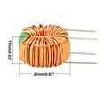 thumbnail image 3 of 1Pcs Horizontal Toroid Magnetic Inductor Monolayer Wire Wind Wound 15mH 5A Coil, 3 of 3