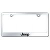 Au-TOMOTIVE GOLD Jeep Laser Etched Frame - Mirrored