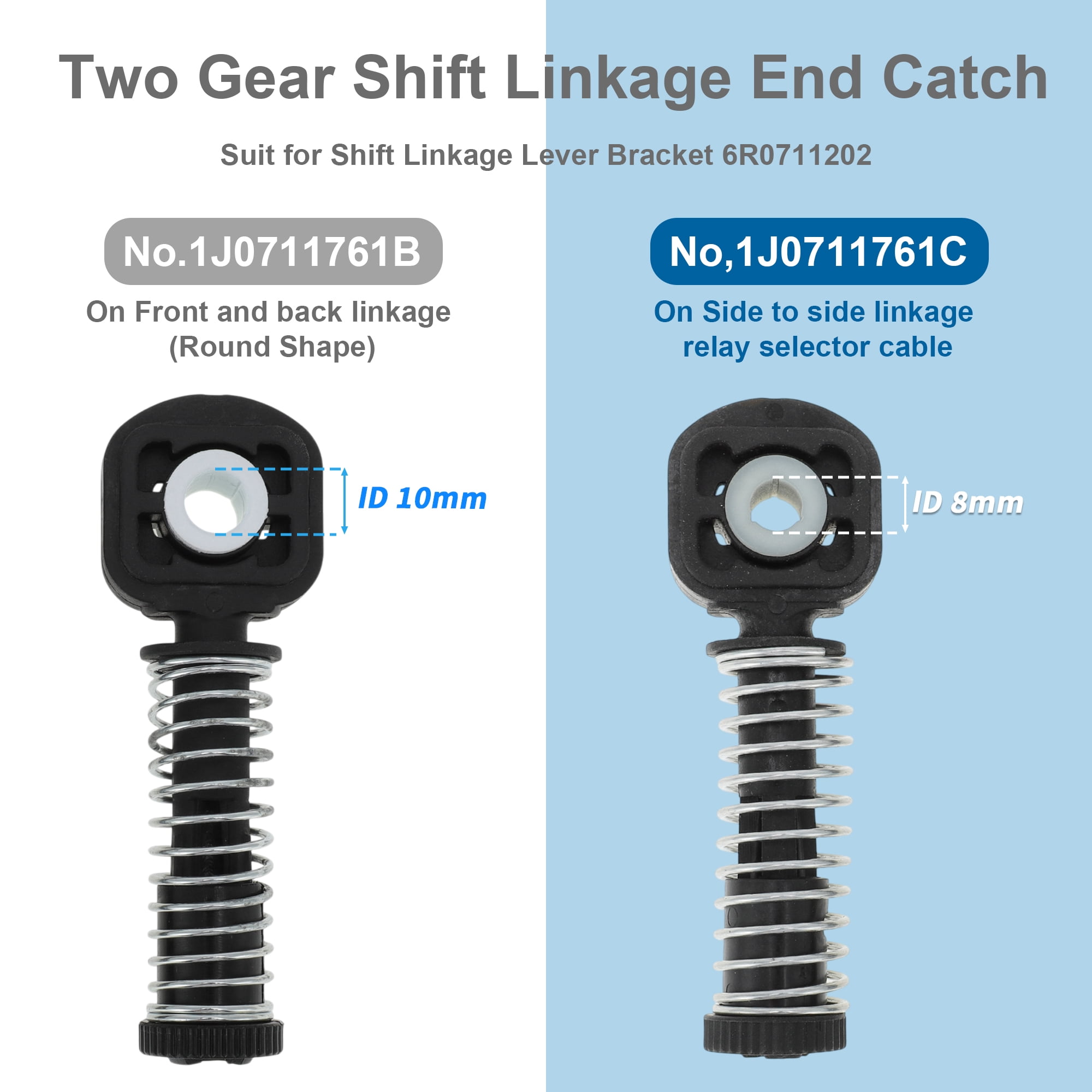 Unique Bargains Gear Selector Shift Shifter Cable End Catch Pair