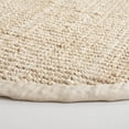 thumbnail image 3 of Safavieh Natural Fiber Delmar Solid Area Rug, Bleach/Ivory, 7' x 7' Round, 3 of 12