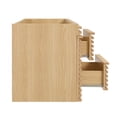 thumbnail image 3 of Pemberly Row 48" MDF and Particleboard Bathroom Vanity Cabinet - Oak, 3 of 8