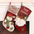 thumbnail image 1 of uds. Decoraciones navideñas para Nochebuena, calcetín para niños, regalo, bolsa de dulces, colgante de Navidad, bolsa de Navidad 47*27*21CM, 1 of 5