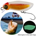 thumbnail image 4 of Señuelo Pesca Trucha Flotante Luminoso Microcebo para Insectos 38mm 2 3g amarillo JShteea, 4 of 9