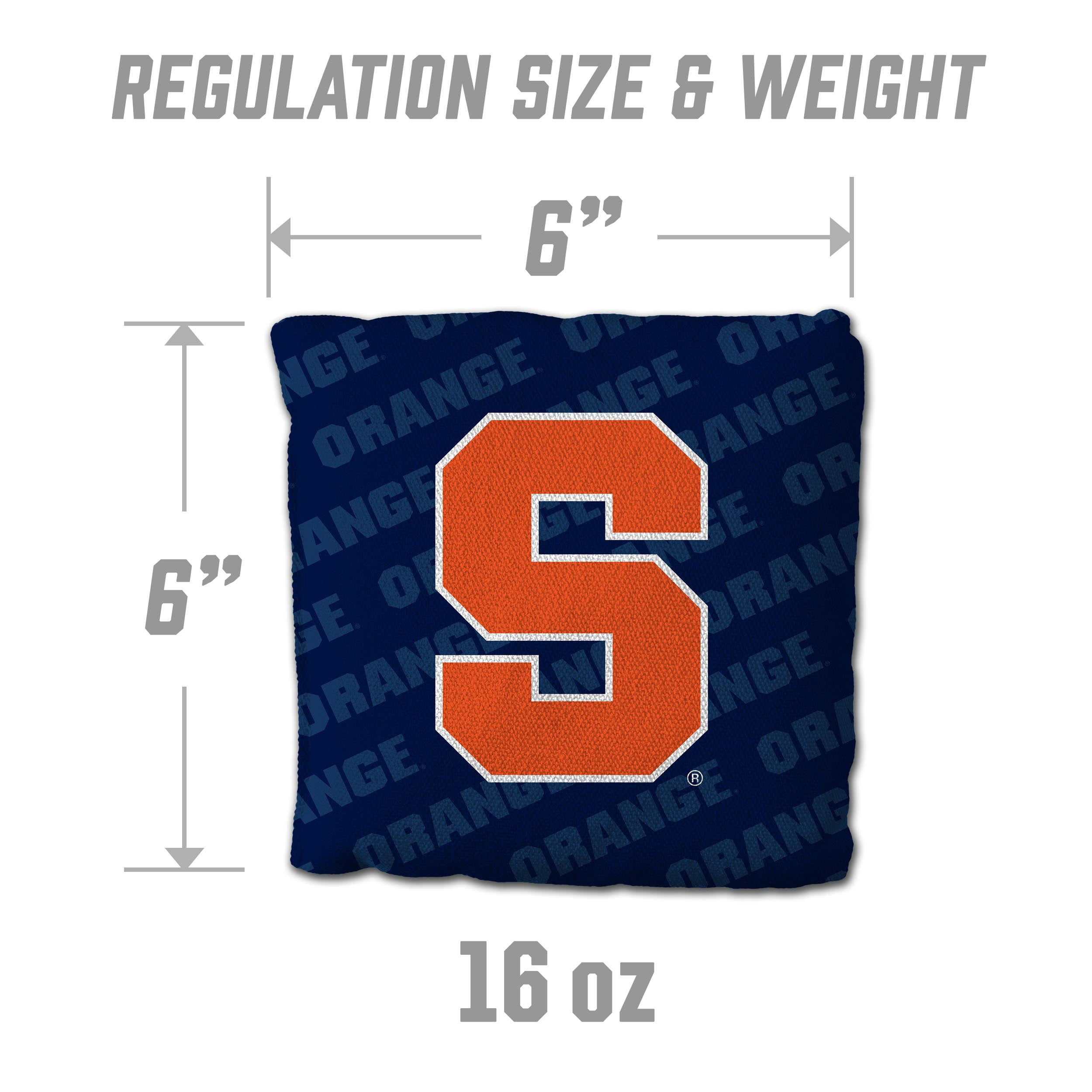 NCAA Syracuse Orange Cornhole Bags - 4PK - Blue