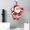 Red #3, variant on Christmas Hand Towels for Kitchen & Bathroom | Festive Holiday Design with Hanging Loop | Soft Absorbent Coral Fleece | 10x7.5 Inch Holiday Decor & Gift