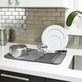 thumbnail image 1 of Umbra UDry Mini Dish Drying Rack,Charcoal, 1 of 8