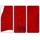 thumbnail image 3 of Disfraz Premium Vestido de talle alto, cuello alto, encaje, patchwork, traje diario para mujer Ygjytge Rojo T M para Mujer, 3 of 8