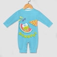 thumbnail image 4 of Keroppi Baby Footless Rompers, Long Sleeve Baby Onesie Jumpsuit for Boys Girls, 4 of 8