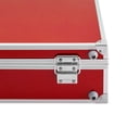 thumbnail image 4 of SHZICMY Alloy Coin Storage & Display Box Hold 100 Coins Holders Slabs Red Case, 4 of 20