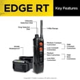 thumbnail image 3 of Dogtra EDGE RT Remote Dog Training Collar Long Range High-Output 1-Mile Waterproof 3-Dog Expandable, 3 of 6