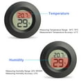 thumbnail image 4 of Luxtrada 4/1pcs Hygrometer Thermometer Mini LCD Digital Thermometer Hygrometer Indoor Outdoor Temperature Humidity Meter Detector Round Tester, 4 of 8