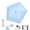 Blue, variant on Pencil Umbrella From Japan, 2026 Upgraded Japanese Pencil Umbrella, Upf 50+ Sun Protection, Compact Folding Pocket Parasol For Rain, Backpack, Handbag, Commute, Beach, Hiking, Outdoor Use