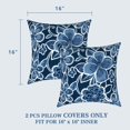 thumbnail image 2 of Fundas de almohada LVTXIII para exteriores, 40 x 40 cm, diseño moderno, paquete de, 2 of 7
