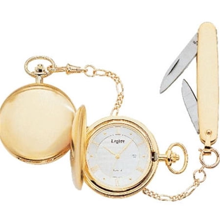 Legere BPWS-813 Pocket watch Knife and Chain Set