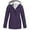 Purple, variant on Rain Jackets for Women Lightweight Long Hooded Waterproof Raincoat 2025 Spring Fashion Dressy Zip up Windbreaker with Pockets