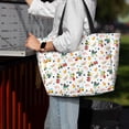 thumbnail image 7 of Lsque Cute tractor and vehicle Beach Travel Bag - Water-Resistant, Large Capacity Lightweight Tote with 7 Pockets for Women and Men - Perfect for Beach, Pool, Gym, and Travel, 7 of 7