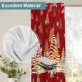 thumbnail image 2 of Christmas Eve Decoration Blackout Window Curtains, Golden Time Texture Abstract Thermal Insulated Curtains Grommet Top Window Drapes for Living Room, Bedroom 53"W x 84"L (Pack of 2), 2 of 5
