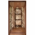 thumbnail image 2 of Wooden Bead Curtain 35.4"x68.9", Bamboo Door Beads with Plum Blossom Pattern, 32 Strands Handmade, for Doorway Closet Room Divider, Coffee, 2 of 10