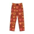 thumbnail image 4 of Fotbe Flower Hearts Men's Pajama Pants,Sleepwear Pants,Pj Bottoms Drawstring And Pockets-Small, 4 of 9