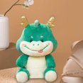 thumbnail image 1 of Muñeco de peluche Baoblaze dragón 25cm verde para decoración de escritorio, 1 of 8