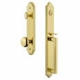thumbnail image 2 of Grandeur Arc D Grip Single Cylinder Handleset with Fifth Avenue Knob, 2 of 5