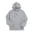 thumbnail image 1 of Durtebeua Chandail à Capuche à Manches Longues avec Imprimé Graphique pour Hommes, Gris, 3TG, 1 of 2