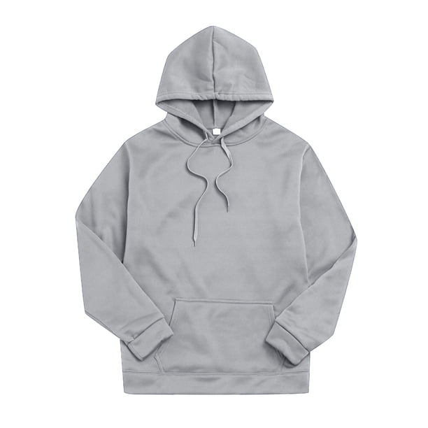 Gibobby Sudadera ligera hombre Sudadera con capucha de forro polar para hombre(Gris,XG)
