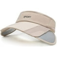 thumbnail image 2 of Summer Sun Visor Hat - Women Adjustable Golf Cap with Retractable Brim, UV Protection Beach/Tennis Sport Hat, 2 of 7