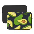 thumbnail image 2 of Pofeuu Fresh Avocado Print Laptop Carrying Case,13-15-Inch Laptop and Tablet, Sleek Design, Durable and Water-Repellent Fabric, Business Casual or School-15 inch, 2 of 8