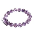 thumbnail image 1 of Pulsera de cristal Assai morado natural, 8-9 mm, 23 cuentas para mujer, 1 of 2