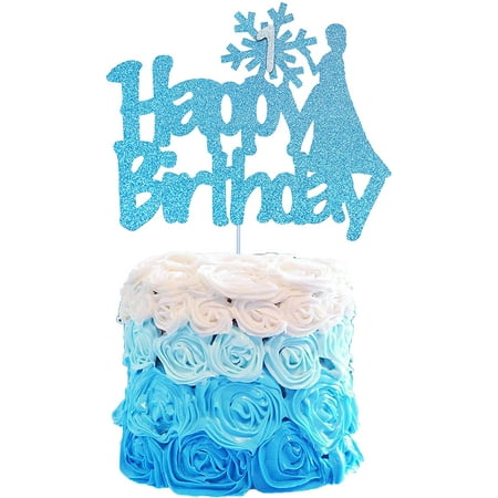 Frozen 1 Cake Topper, Frozen Cake Topper 1 Decorations, Frozen Cake