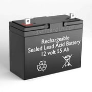 BatteryGuy EaglePicher CF-12V55 replacement battery - BatteryGuy brand equivalent