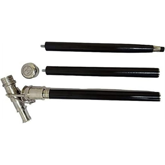 Walking Wood Cane-Brass Telescope Walking Stick- Hidden Spy Telescope Handle Rustic Vintage Home Decor Gifts