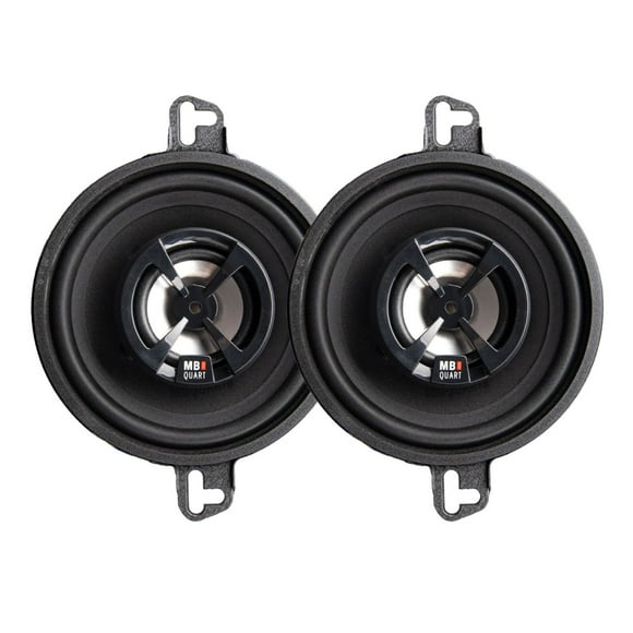 MB Quart Discus Haut-Parleurs Coaxiaux 3,5 Pouces 2 Voies pour Audio de Voiture, Puissance de Pointe 70W