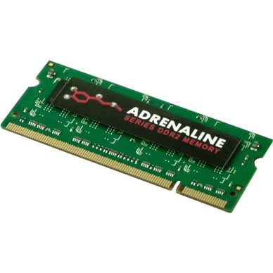 - VisionTek 900465 Visiontek Adrenaline 1GB DDR2 SDRAM Memory Module - 1 GB (1 x 1 GB) - DDR2 SDRAM - 667 MHz DDR2-667/PC2-5300 - Non-ECC - Unbuffered - 200-pin - SoDIMM