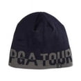 thumbnail image 3 of Pga Tour Unisex Jacquard Beanie Hat Blue/Gray-O/S, 3 of 4