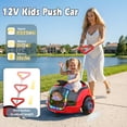 thumbnail image 6 of East doll 12V Electric Ride on Toy with LED Screen, Push Car for Toddler with Remote Control, 360°Spin, 5-Point Safety Belt, 1.3-2.5MPH, Music, Horn, Kids Ride On Toy Ages 1-3, Red, 6 of 7