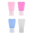 thumbnail image 3 of Botellas de silicona Envase de botella Envases cosméticos Loción Azul 38ml, 3 of 7