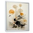 thumbnail image 2 of Designart "Seashell Sumi Asian Painting X" Asian Floater Framed Wall Decor, 2 of 7