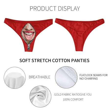 

Youmylove Women Underwear Print Panties Breathable Thongs Comfortable Female Wine Comfort Lingerie Briefs Underpants 1PC Bragas De Mujer