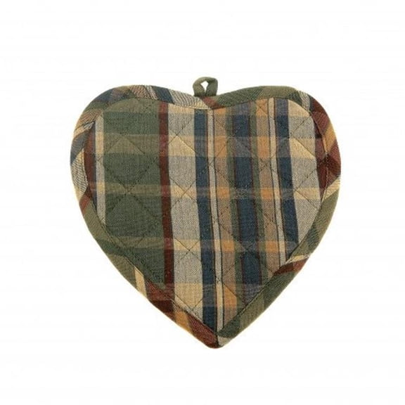 Mr. MJs Trading AG-41263S-2 Pot Holders Heart, Army - Set of 2