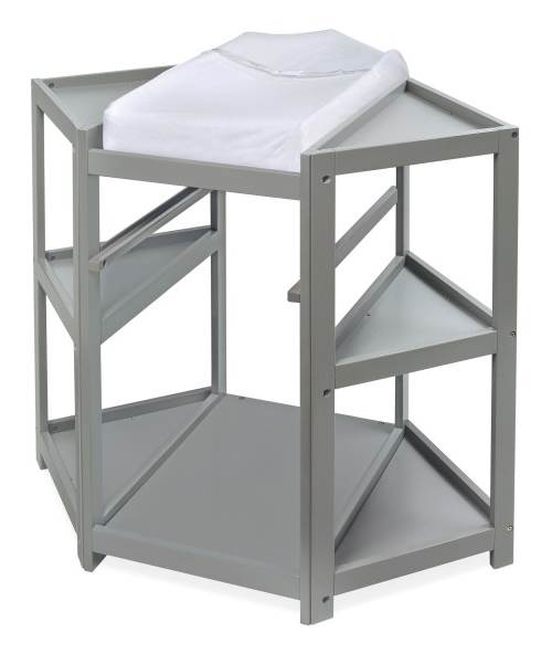 badger corner changing table